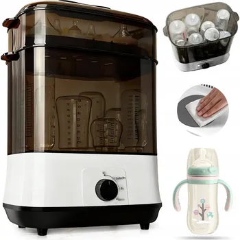 Ohřívač a sterilizátor ELEKTRICKÝ STERILIZÁTOR LAHVÍ A DUDLÍKŮ, OHŘÍVAČ, POJME AŽ 8 LAHVÍ