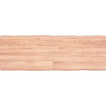 Obývací pokoj Obdélníkový stolek VidaXL 40 x 6 x 120 cm, světle dubový