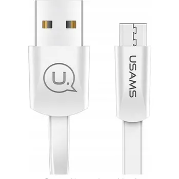 Datový kabel Kabel Usams USB - microUSB typ B 1,2 m bílý