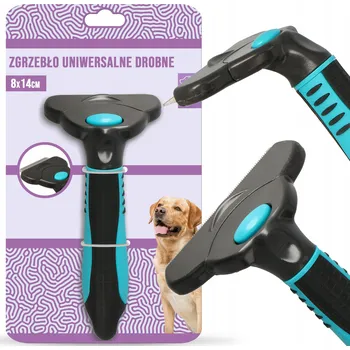 Kosmetika pro psa HŘEBEN KARTÁČ PRO PSA KOČKU Česání Odstraňování Chlupů Uzlů Tryme T2