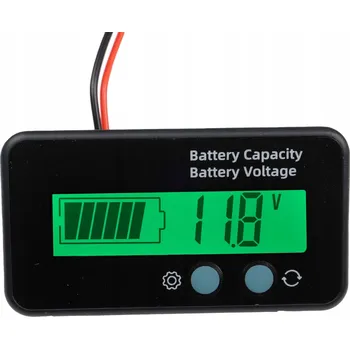 Bezpečnostní kamera Digitální voltmetr Elektroweb – ukazatel nabití baterie Pb, Li-Ion, LiFePO4