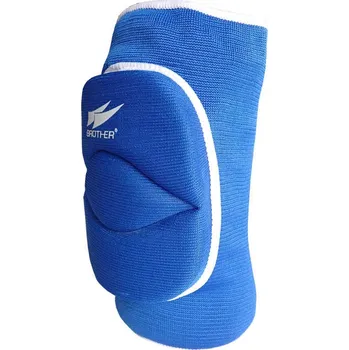 Volejbal BROTHER Nákoleníky volejbalové prošívané vel. M junior modré 1 pár | 70541