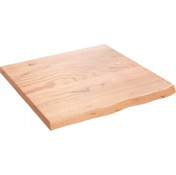 Konferenční stolek Čtvercový stolek VidaXL 60 x 3 x 60 cm, světle dubový