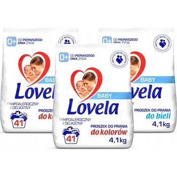 Prací prášek Lovela Baby Prací prášek na barevné a bílé prádlo 12,3 kg