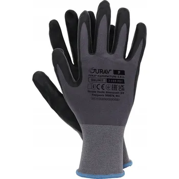 Pracovní rukavice Rukavice potažené nitrilem Jurav SULINIT SB vel. 9 - L 1 pár