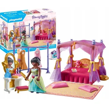 Stavebnice Playmobil Playmobil Ložnice pro princezny s šatnou 71847