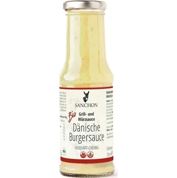 Omáčka Sanchon Dánská omáčka do burgerů 200 ml bio BIO VEGAN Množství: 1 ks