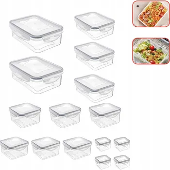 Dóza na potraviny 15x Kuchyňská dóza na potraviny, obědová dóza, sada dóz