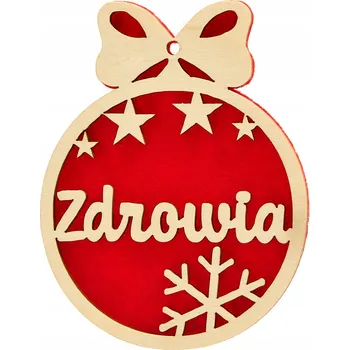 Vánoční dekorace Zdobená sněhová vločka Vánoční Koule 10,2 cm 1 ks