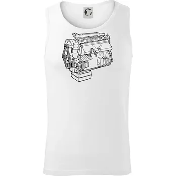 Motor T912 V3S - Tílko pánské Core - XL ( Bílá )