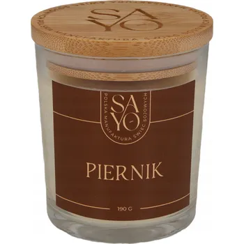 Svíčka Sójová vonná svíčka Perníček Sayo