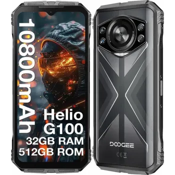 Mobilní telefon Smartphone DooGee S118 12 GB / 512 GB 4G (LTE) stříbrný