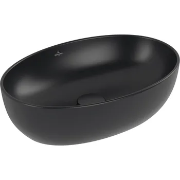 Umyvadlo Villeroy & Boch Artis umyvadlo 48x32.5 cm oválné na pult černá 438848R7
