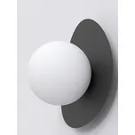 Emibig Ovo nástěnné svítidlo 1x8 W černá 1527/K1