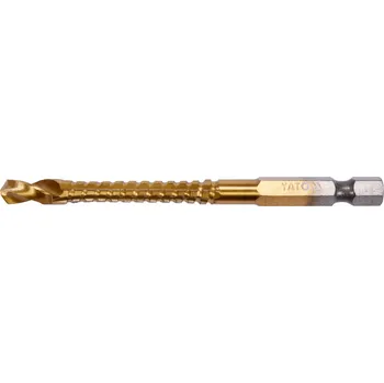 Vrták Vrták frézovací do kovu 6 mm, fréza HSS-TiN HEX