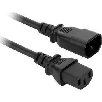 Napájecí kabel Prodlužovací napájecí kabel Akyga AK-PC-11A IEC C13/C14 250V/50Hz 10A 5
