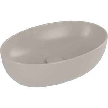 Umyvadlo Villeroy & Boch Artis umyvadlo 48x32.5 cm oválné na pult hnědá/béžová 438848AM