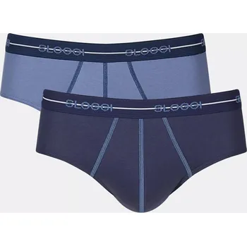 Slipy Modré pánské slipy Sloggi Start Midi duo pack - UNKNOWN, UNKNOWN 4 i343_10206949-V001-4