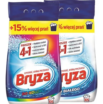 Prací prášek Bryza Prací prášek 4v1 Color White 13,65 kg 210 dávek
