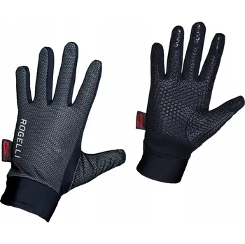 Cyklistické rukavice Cyklistické rukavice Rogelli 152-164 černé