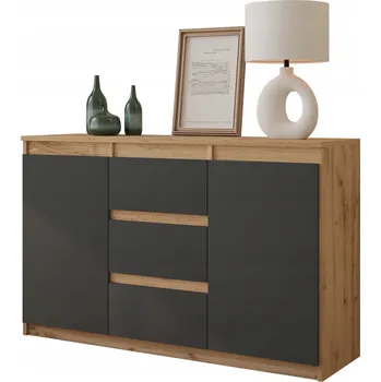 Komoda Komoda Furnica 120 x 35 x 75 cm dub wotan matný