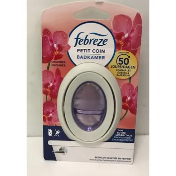 Vůně do bytu FEBREZE ORCHIDEJ OSVĚŽOVAČ VZDUCHU DO TOALETY 0% PARFÉM 7,5 ml