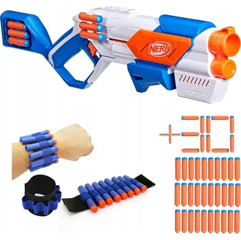Dětská zbraň NERF N SERIES SADA PISTOLE PUŠKA STRIKEBACK + PÁSKA + 30 ŠIPEK N1