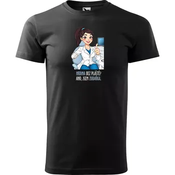 Sablio Tričko s potiskem Ano, jsem zubařka - černé S