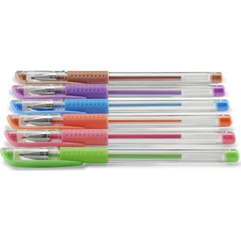 Hama gelové kuličkové pero Pastel - set 6 pastelových barev