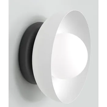 Nástěnné svítidlo Emibig Ozzy nástěnné svítidlo 1x8 W bílá-černá 1516/K1