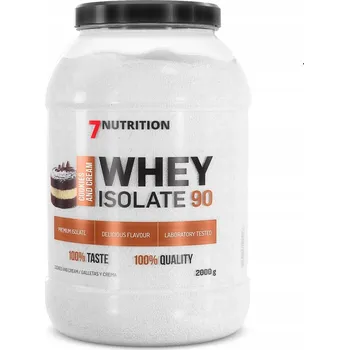 Protein Syrovátkový Proteinový izolát 7Nutrition prášek 2000 g příchuť sušenka s krémem