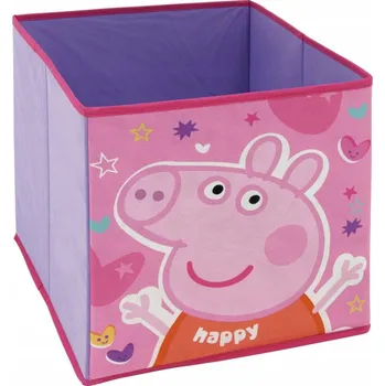 Úložný box Úložný box / Organizér na hračky prasátko Pepa