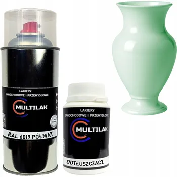 Barva ve spreji Lak ve spreji na vázy RAL 6019 POLOMAT