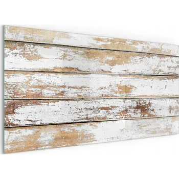 Obraz Ochranné tvrzené sklo pod krb Kamna Dřevěná deska 100x50