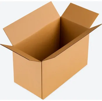 Obalový materiál Klapová kartonová krabice hnědá 1200x600x600 mm – sada 220 ks 3V C 530g