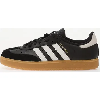 Pánské tenisky Tenisky adidas Velosamba Leather Core Black/ Ftwr White/ Gold Met. EUR 39 1/3
