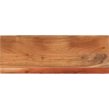 Konferenční stolek Deska stolu, 80x20x3,8 cm, obdélníková, masivní akáciové dřevo