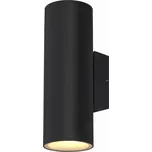 Venkovní nástěnné světlo PRIMULA - 2xE27, 60W, 11x31cm, černé