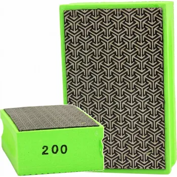 Diamantová brusná houba 93x59x32mm, D200 MAR-POL