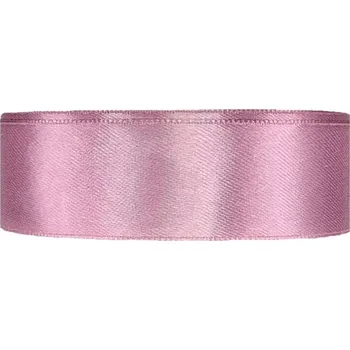 Stuha Saténová stuha oboustranná 25m x 25mm šeříková
