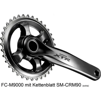Klika na kolo kliky Shimano XTR FC-M9000 0x11 175mm original balení