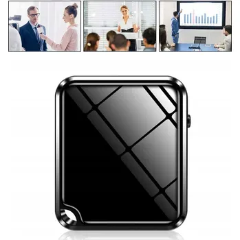 IP kamera DYKTAFON Z REDUKCJĄ SZUMÓW 16GB, NAHRÁVÁNÍ 10 M MP3, ČERNÝ KOV