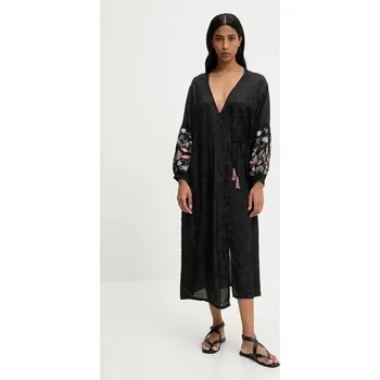 Dámské šaty Šaty Answear.LAB geisha.flk černá 99X, vel. S