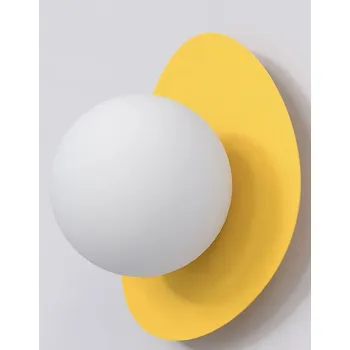 Nástěnné svítidlo Emibig Ovo nástěnné svítidlo 1x8 W oranžová 1531/K1