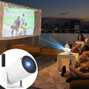 Projektor PROJEKTOR ANDROID TV WIFI MINI 4K PŘENOSNÝ SMART OTOČNÝ