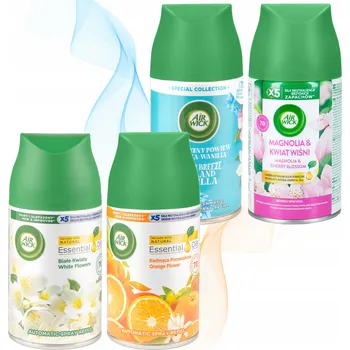 Osvěžovač vzduchu Air Wick Freshmatic náhradní náplň osvěžovače vzduchu MIX 250 ml x4