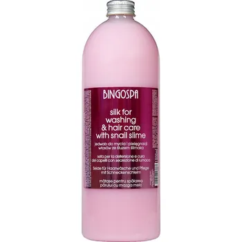 Vlasová regenerace BINGOSPA 1000 ml hedvábí na mytí a péči o vlasy