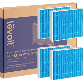 Zvlhčovač vzduchu Sada knotových filtrů do zvlhčovače vzduchu Levoit Superior 6000S, 4 ks