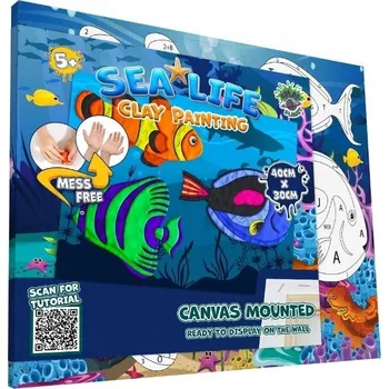 Obraz Kreativní SADA pro děti - PLASTELÍNOVÉ OBRÁZKY k VYLEPOVÁNÍ - ROZVÍJEJÍCÍ Hračka