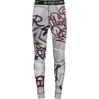 Pánské termo spodky Pánské funkční termo kalhoty premium ALTISPORT VOJ/ALM054TER02 TMAVĚ ŠEDÁ S